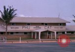 Standbild Air Force Base Operations Gebäude Phu Cat Vietnam, 1968, aus Sekunde 37 historischem Filmmaterial Videoclip 65675025451