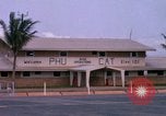 Standbild Air Force Base Operations Gebäude Phu Cat Vietnam, 1968, aus Sekunde 39 historischem Filmmaterial Videoclip 65675025451