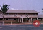 Standbild Air Force Base Operations Gebäude Phu Cat Vietnam, 1968, aus Sekunde 40 historischem Filmmaterial Videoclip 65675025451