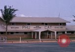 Standbild Air Force Base Operations Gebäude Phu Cat Vietnam, 1968, aus Sekunde 41 historischem Filmmaterial Videoclip 65675025451