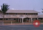 Standbild Air Force Base Operations Gebäude Phu Cat Vietnam, 1968, aus Sekunde 43 historischem Filmmaterial Videoclip 65675025451