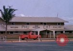 Standbild Air Force Base Operations Gebäude Phu Cat Vietnam, 1968, aus Sekunde 48 historischem Filmmaterial Videoclip 65675025451