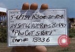 Image of 819th CES construction area Phu Cat Vietnam, 1966, second 4 stock footage video 65675025462