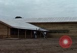 Image of Dining hall at 819th CES construction area Phu Cat Vietnam, 1966, second 17 stock footage video 65675025463
