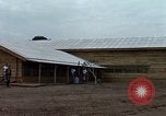 Image of Dining hall at 819th CES construction area Phu Cat Vietnam, 1966, second 20 stock footage video 65675025463