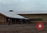 Image of Dining hall at 819th CES construction area Phu Cat Vietnam, 1966, second 23 stock footage video 65675025463