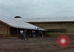 Image of Dining hall at 819th CES construction area Phu Cat Vietnam, 1966, second 25 stock footage video 65675025463