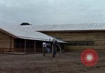Image of Dining hall at 819th CES construction area Phu Cat Vietnam, 1966, second 27 stock footage video 65675025463