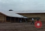 Image of Dining hall at 819th CES construction area Phu Cat Vietnam, 1966, second 30 stock footage video 65675025463