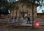 Image of Dining hall at 819th CES construction area Phu Cat Vietnam, 1966, second 58 stock footage video 65675025463