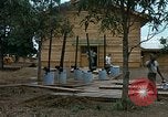 Image of Dining hall at 819th CES construction area Phu Cat Vietnam, 1966, second 60 stock footage video 65675025463