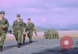 Image of Four US security policemen Phu Cat Vietnam, 1968, second 35 stock footage video 65675025464
