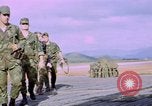 Image of Four US security policemen Phu Cat Vietnam, 1968, second 37 stock footage video 65675025464