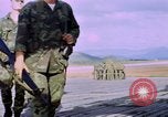 Image of Four US security policemen Phu Cat Vietnam, 1968, second 39 stock footage video 65675025464