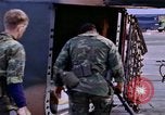 Image of Four US security policemen Phu Cat Vietnam, 1968, second 43 stock footage video 65675025464