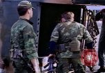 Image of Four US security policemen Phu Cat Vietnam, 1968, second 45 stock footage video 65675025464