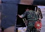 Image of Four US security policemen Phu Cat Vietnam, 1968, second 51 stock footage video 65675025464