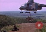 Image of Four US security policemen Phu Cat Vietnam, 1968, second 62 stock footage video 65675025464