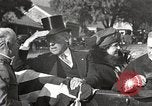 Standbild Präsident Woodrow Wilson United States USA, 1919, aus Sekunde 59 historischem Filmmaterial Videoclip 65675025496