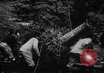 Standbild französischen Truppen mit einem großen graben Mörtel Frankreich, 1916, aus Sekunde 20 historischem Filmmaterial Videoclip 65675025513