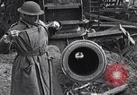 Image Allemand 38 cm SK L-45 Langer Max lourd pistolet de siège France, 1917, de la seconde 31 séquences d'archives historiques vidéo 65675025518