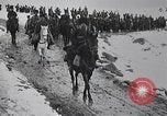 Image of Russian troops and Turkish prisoners in World War I Turkey, 1916, second 37 stock footage video 65675025519