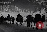 Image of Russian Army moving supplies by camel Russia, 1916, second 31 stock footage video 65675025520