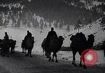 Image of Russian Army moving supplies by camel Russia, 1916, second 33 stock footage video 65675025520
