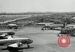 Image of Airplanes at Air show Tokyo Japan, 1953, second 16 stock footage video 65675025532