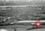 Image of Airplanes at Air show Tokyo Japan, 1953, second 22 stock footage video 65675025532