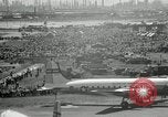 Image of Airplanes at Air show Tokyo Japan, 1953, second 31 stock footage video 65675025532