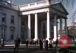 Standbild Das Weiße Haus innen und außen Washington DC USA, 1960, aus Sekunde 45 historischem Filmmaterial Videoclip 65675025540