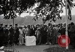 Image of Dedication of temporary Zero Milestone Washington DC USA, 1919, second 20 stock footage video 65675025543