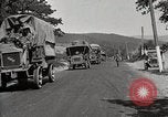 Image US Army Motor Transport Convoi East Palestine Ohio USA, 1919, de la seconde 29 séquences d'archives historiques vidéo 65675025546