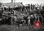 Immagine di Stati Uniti Esercito convoglio motore carrello ribaltato Fulton Illinois USA, 1919, secondo 39 filmato di repertorio 65675025547