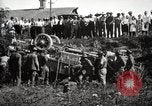 Immagine di Stati Uniti Esercito convoglio motore carrello ribaltato Fulton Illinois USA, 1919, secondo 44 filmato di repertorio 65675025547