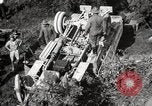 Immagine di Stati Uniti Esercito convoglio motore carrello ribaltato Fulton Illinois USA, 1919, secondo 50 filmato di repertorio 65675025547