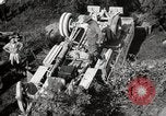 Immagine di Stati Uniti Esercito convoglio motore carrello ribaltato Fulton Illinois USA, 1919, secondo 53 filmato di repertorio 65675025547