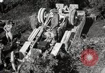 Immagine di Stati Uniti Esercito convoglio motore carrello ribaltato Fulton Illinois USA, 1919, secondo 57 filmato di repertorio 65675025547