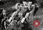 Immagine di Stati Uniti Esercito convoglio motore carrello ribaltato Fulton Illinois USA, 1919, secondo 59 filmato di repertorio 65675025547