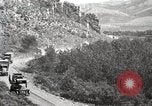 Image of 1919 U.S. Army motor convoy in Western States Utah United States USA, 1919, second 1 stock footage video 65675025555
