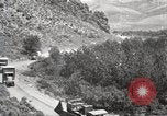 Image of 1919 U.S. Army motor convoy in Western States Utah United States USA, 1919, second 9 stock footage video 65675025555