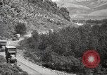 Image of 1919 U.S. Army motor convoy in Western States Utah United States USA, 1919, second 16 stock footage video 65675025555