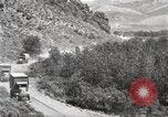 Image of 1919 U.S. Army motor convoy in Western States Utah United States USA, 1919, second 17 stock footage video 65675025555
