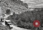Image of 1919 U.S. Army motor convoy in Western States Utah United States USA, 1919, second 21 stock footage video 65675025555