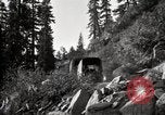 Image of U.S. Army motor transport convoy crossing mountains California United States USA, 1919, second 8 stock footage video 65675025559