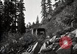Image of U.S. Army motor transport convoy crossing mountains California United States USA, 1919, second 9 stock footage video 65675025559