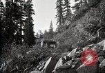 Image of U.S. Army motor transport convoy crossing mountains California United States USA, 1919, second 12 stock footage video 65675025559