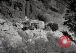 Image of U.S. Army motor transport convoy crossing mountains California United States USA, 1919, second 23 stock footage video 65675025559