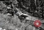 Image of U.S. Army motor transport convoy crossing mountains California United States USA, 1919, second 47 stock footage video 65675025559